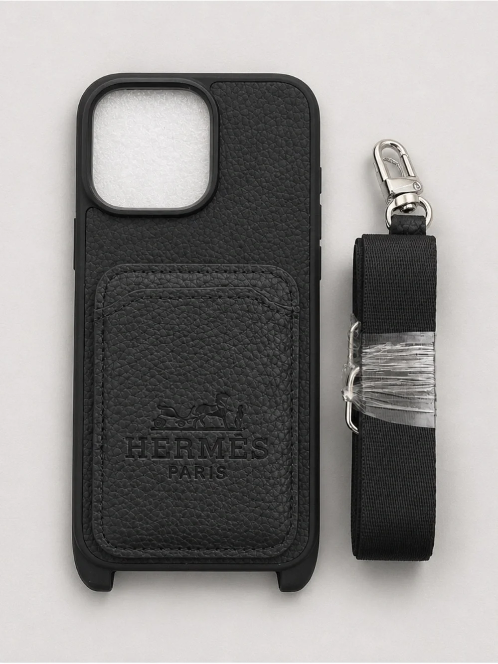 FASHION Apple iPhone Phone Case With Card Holder and Lanyard